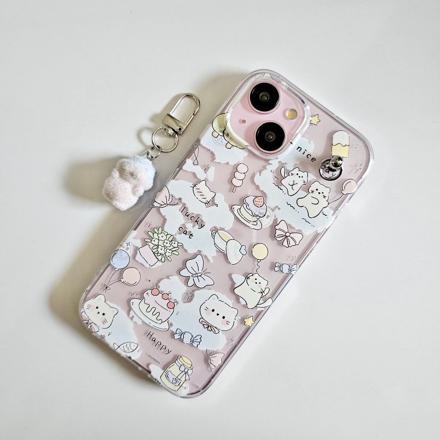 Lucky Charm Clear Phone Case
