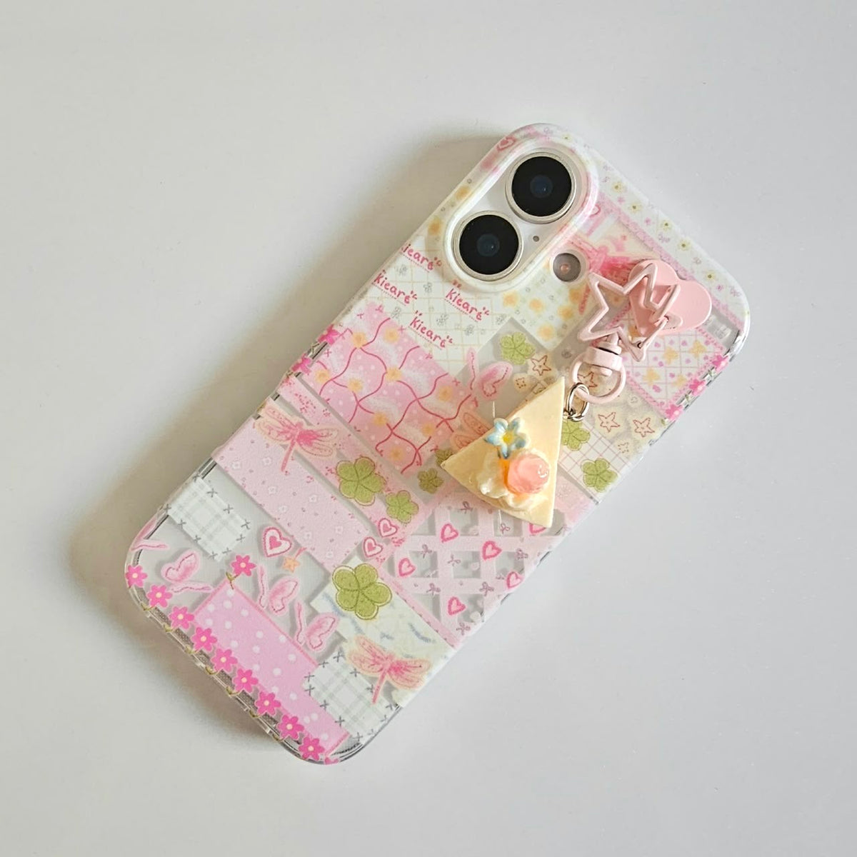 Kawaii Scrapbook Cake Charm Phone Case