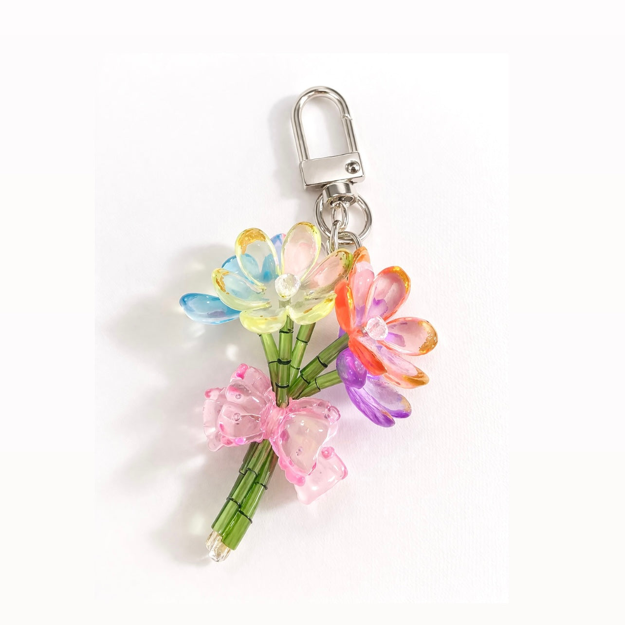 Mini Multicolour Handmade bouquet Charm