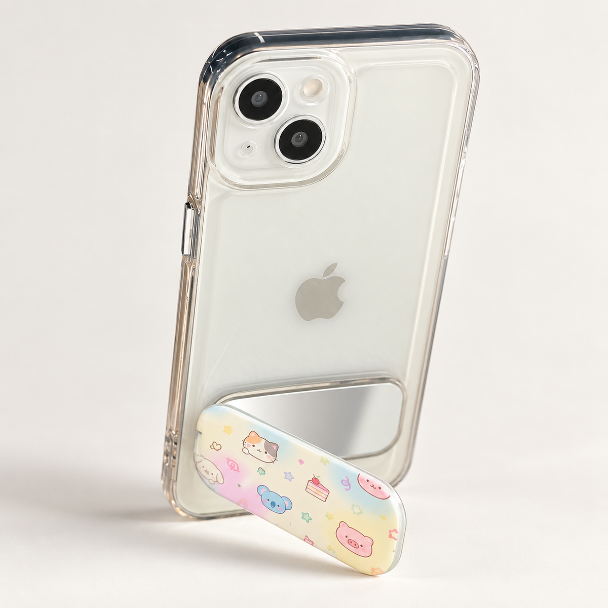 Cute Mirror Stand Sticker For PhoneCase