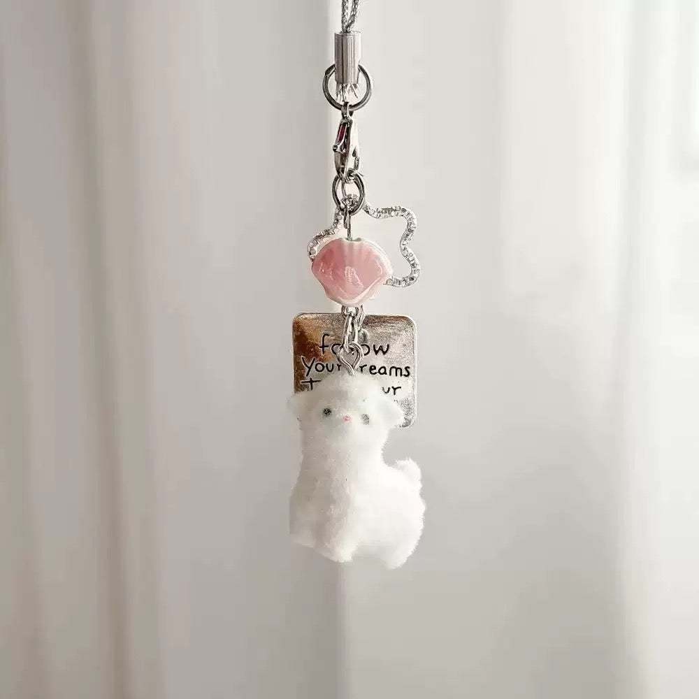 Dreamy Cute Phone Case With Charm