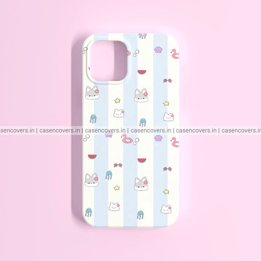 Cute Doodles Flamingo Phone Case