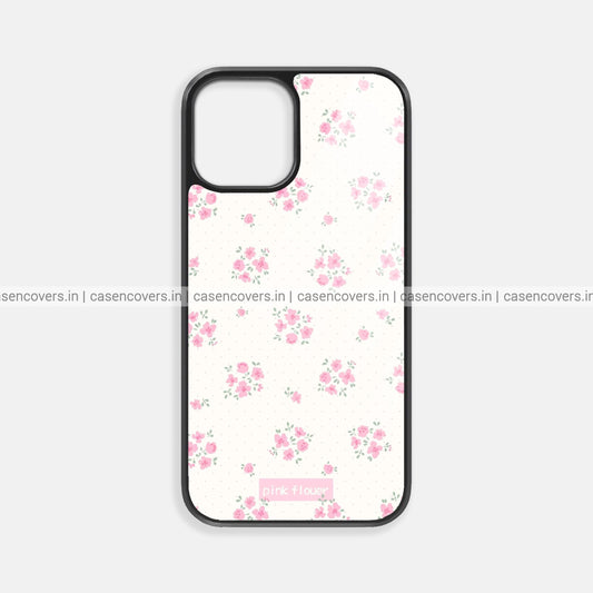 Cute Pink Flower Premium Glossy Phone Case