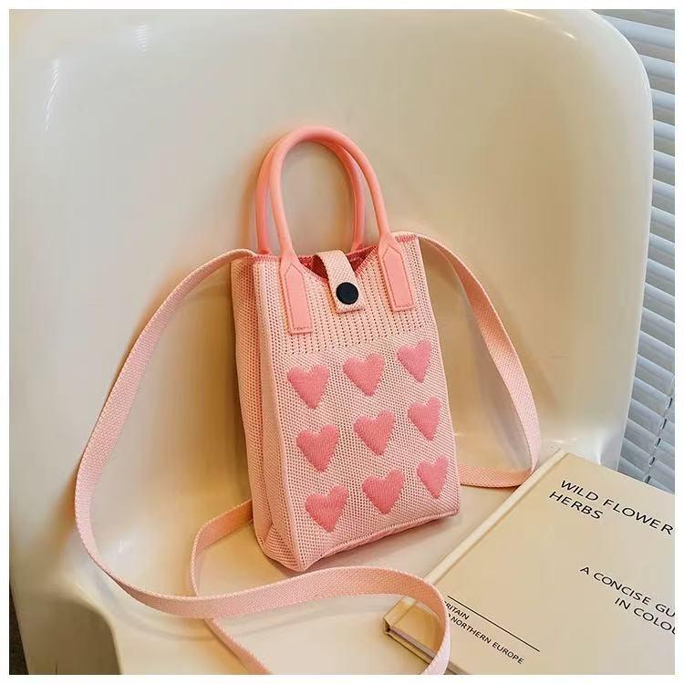 Viral Korean Pink Mobile Sling Pouch