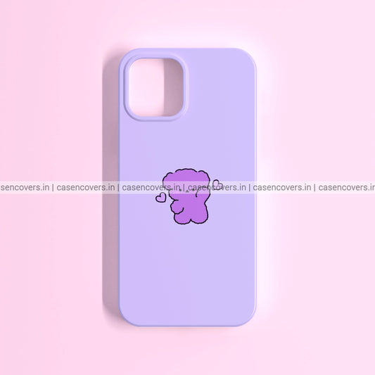 Purple Teddy Cute Phone Case