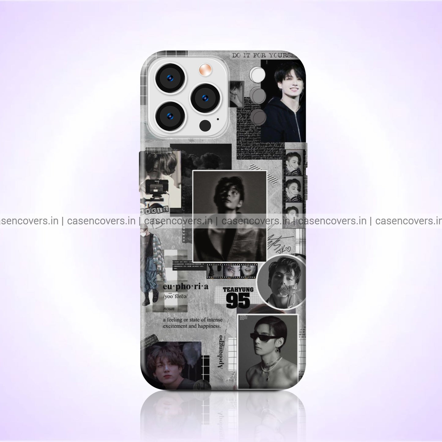 Jungkook Black Aesthetic Phone Case