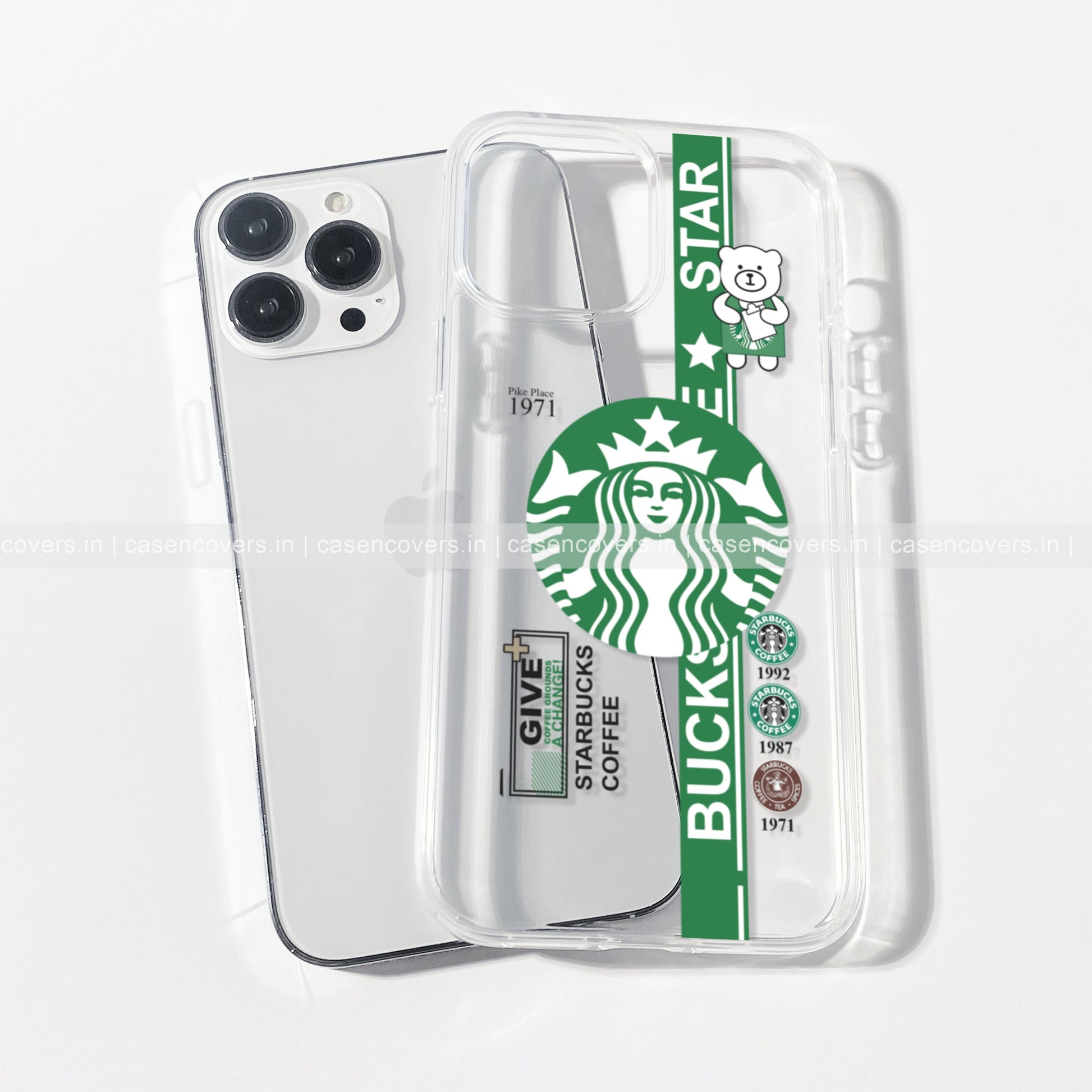 Clear starbucks case