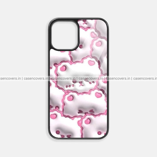 Cute Pink Teddy Case