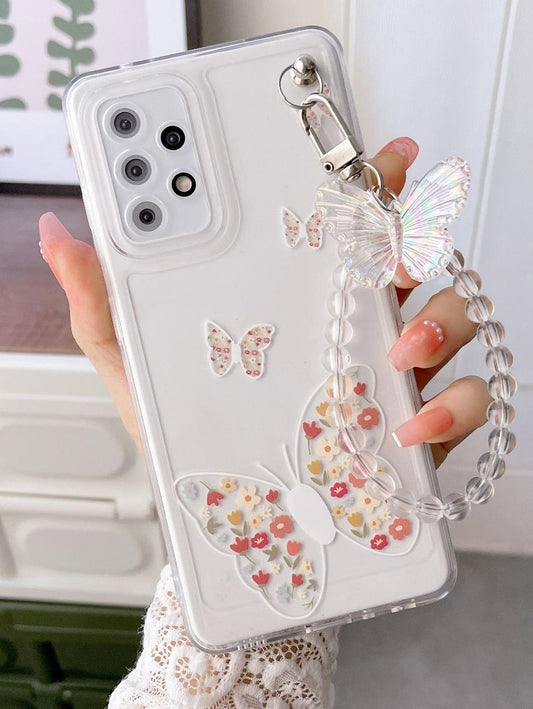 Aesthetic Butterfly Chain Phone Case