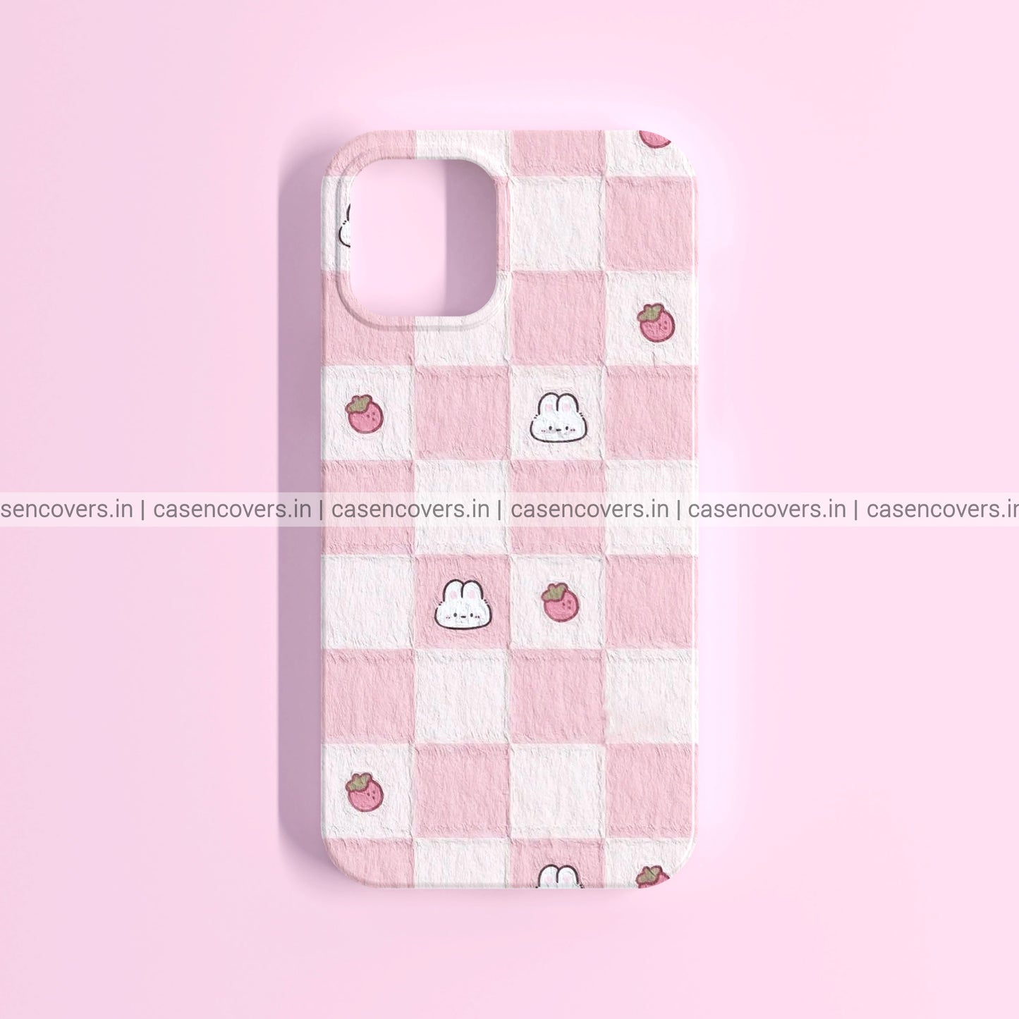 Bunny & Strawberry Cute Phone Case