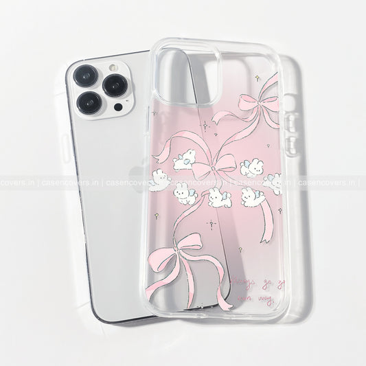 Cute Bunny Aura Bow Case