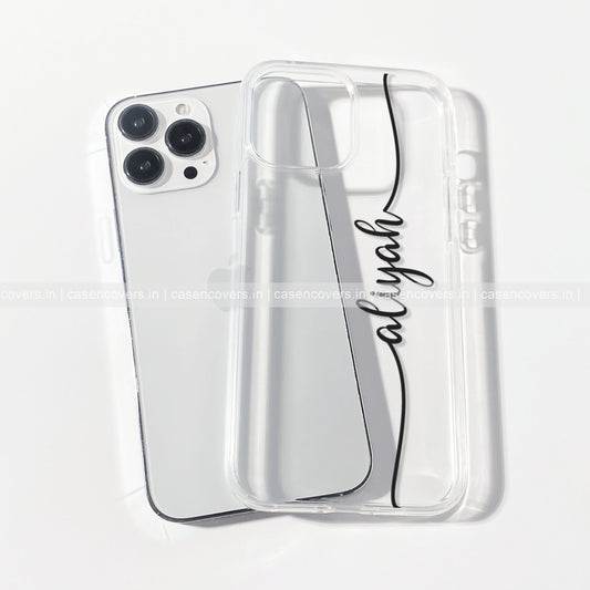 Personalised Clear Phone Case