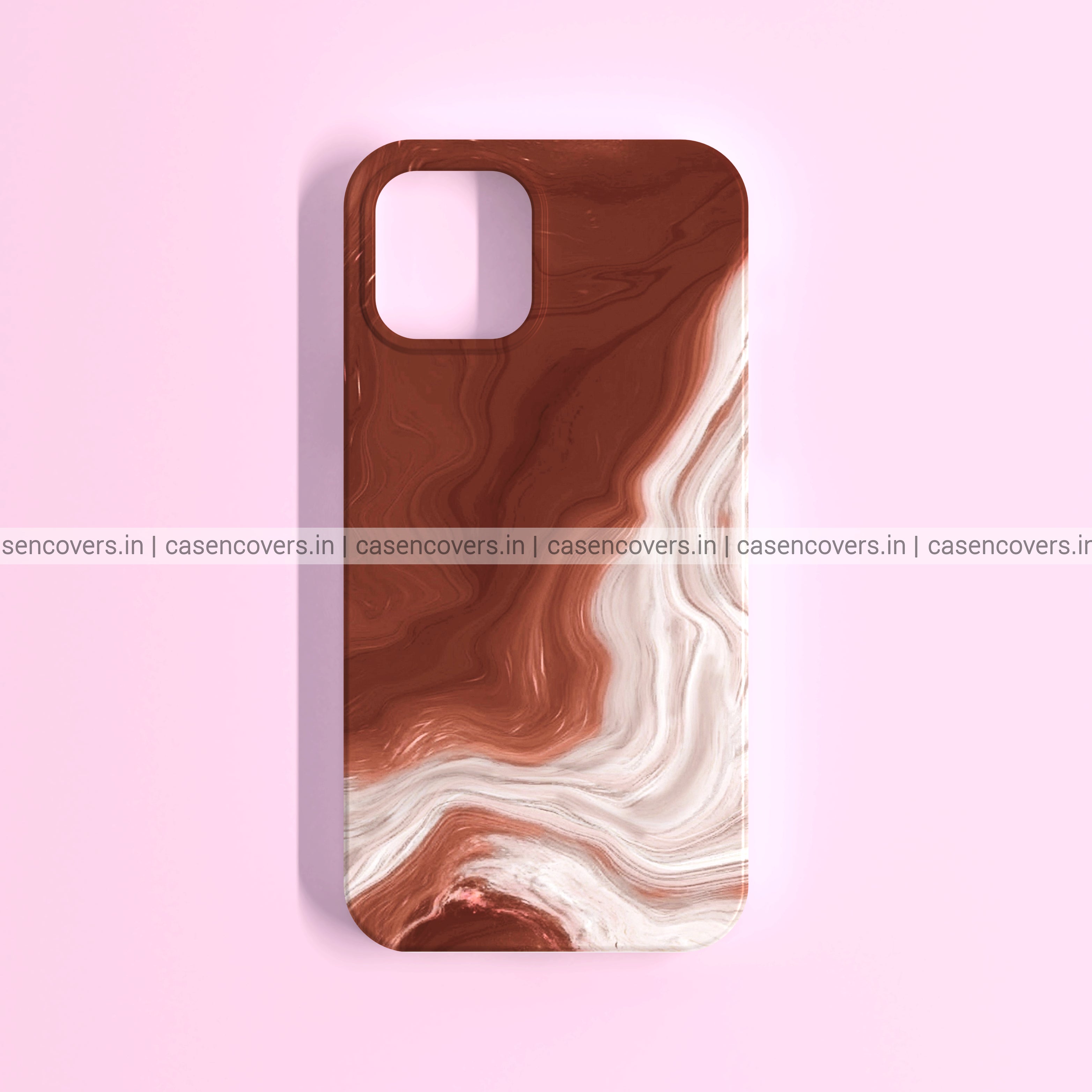 Brown Color Case Brown Aesthetic Case – CASE N COVER