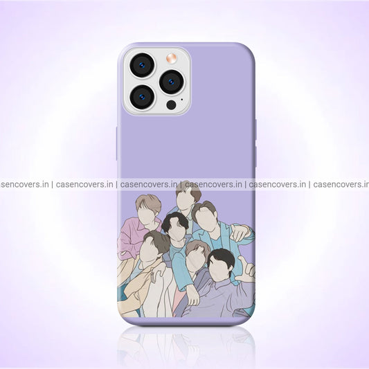 Purple OT7 Phone Case