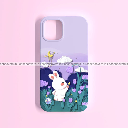 Cute Lavender Bunny Case
