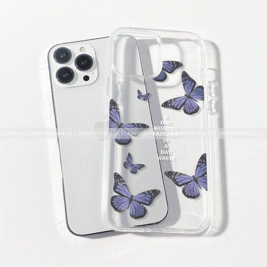 Purple Butterfly Case