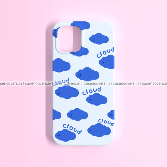 Aesthetic Blue Clouds Phone Case