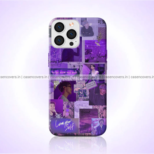 Love Yourself Purple Phone Case