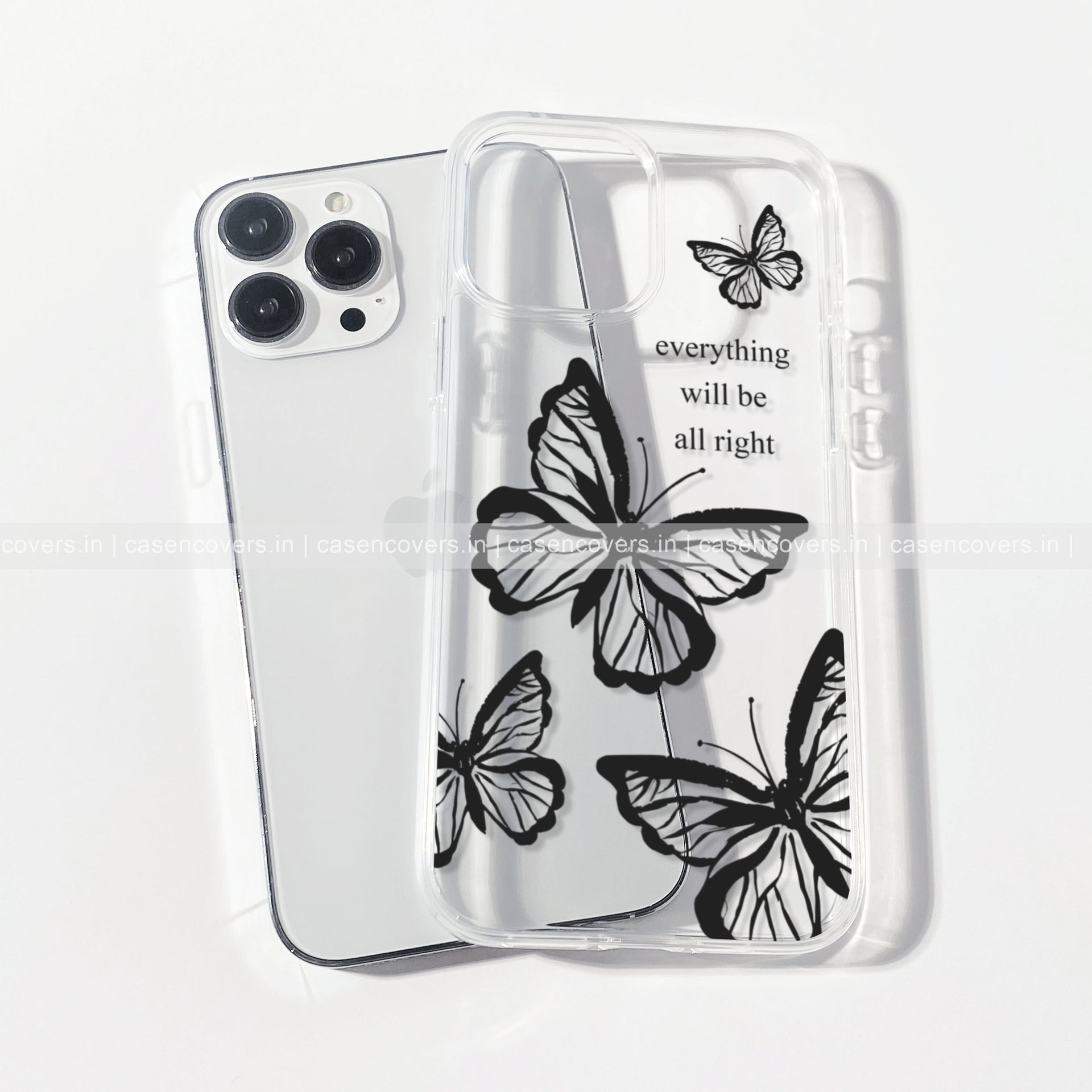 Black Butterfly Phone Case