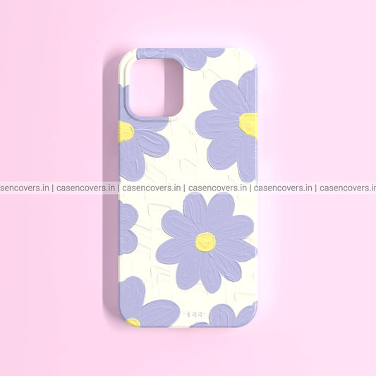 Lilac Floral Aesthetic Phone Case