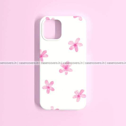 Cute Pink Daisy Floral Aesthetic Phone Case