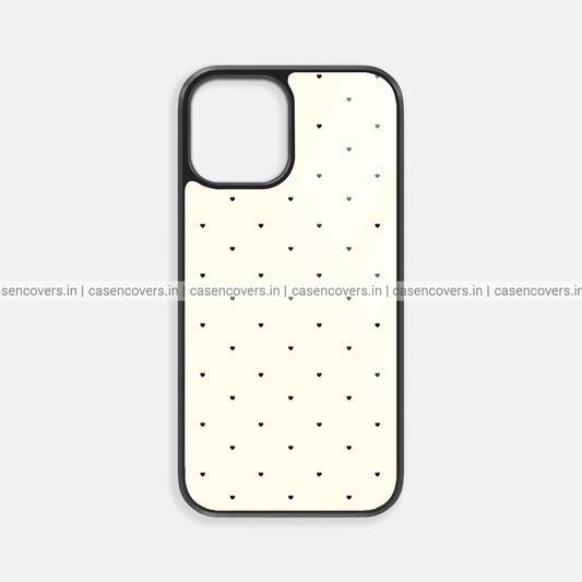 Cute Little Hearts Premium Glossy Phone Case