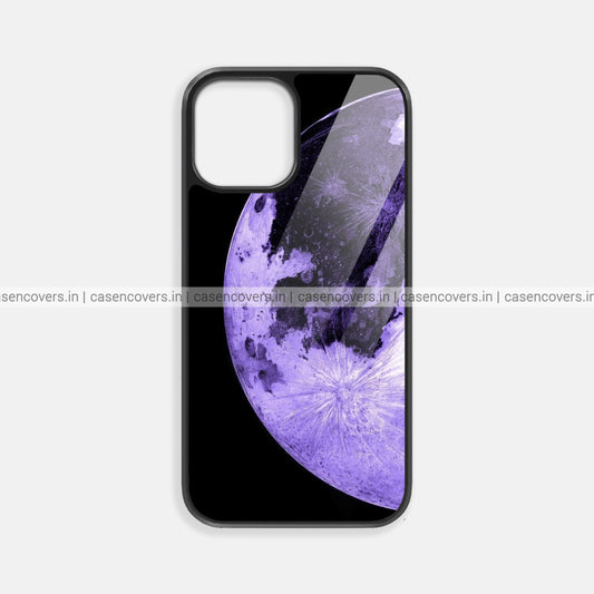 The Purple Moon Premium Glossy Phone Case