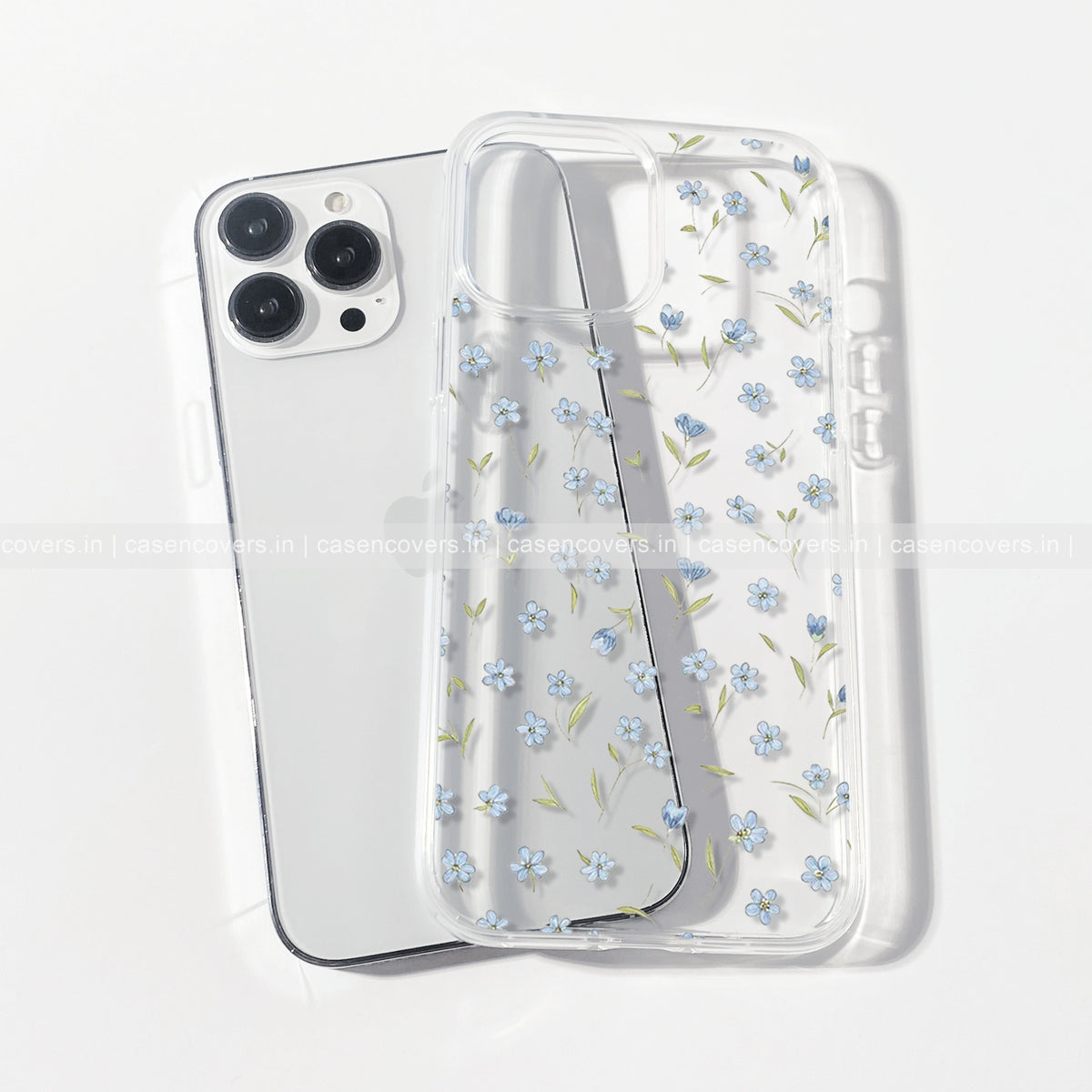 Bluebell Meadow Transparent Phone Case