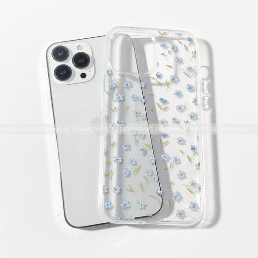 Bluebell Meadow Transparent Phone Case