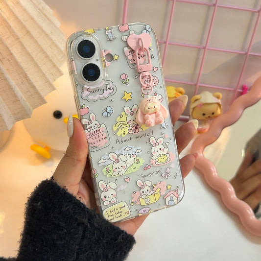 Bunny Doodle Dream Phone Case