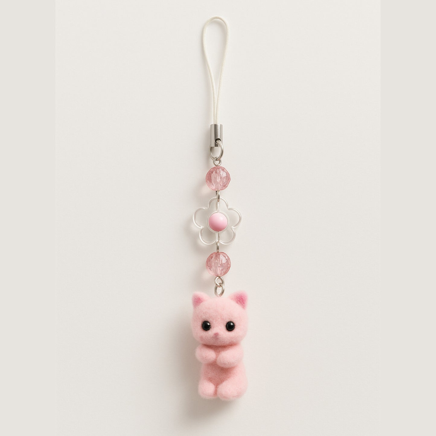 Cute Kitty Phone Charm