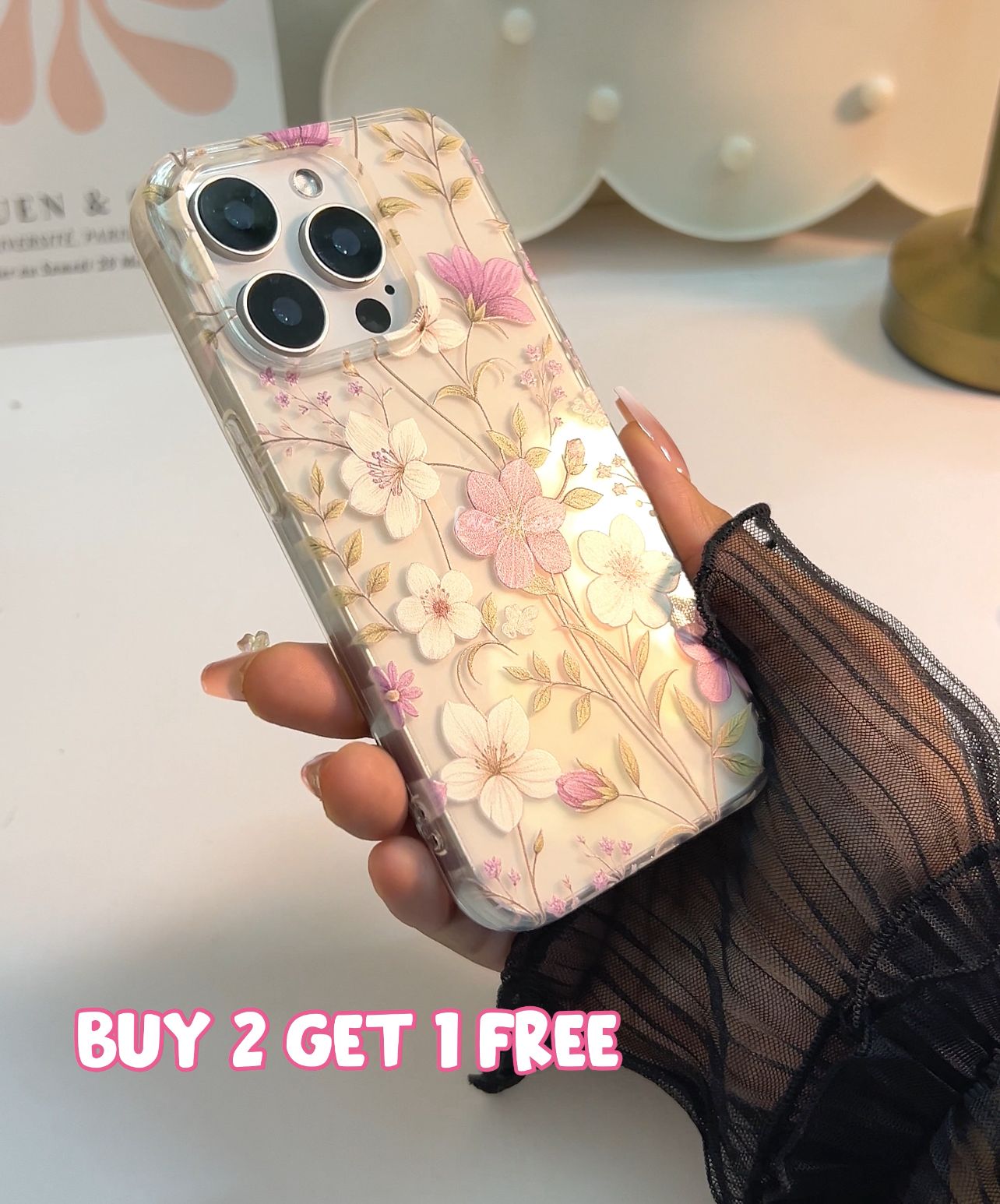 Pinteresty Bloom Aura Phone Case