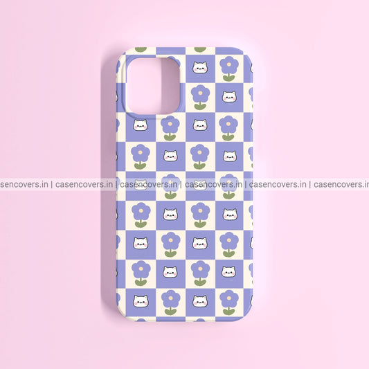 Lilac Cute Floral Phone Case